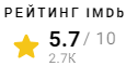 IMDb рейтинг Абракадабра (2017)